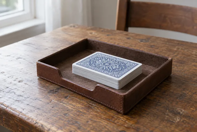 Bàn baccarat — ảnh minh họa AI